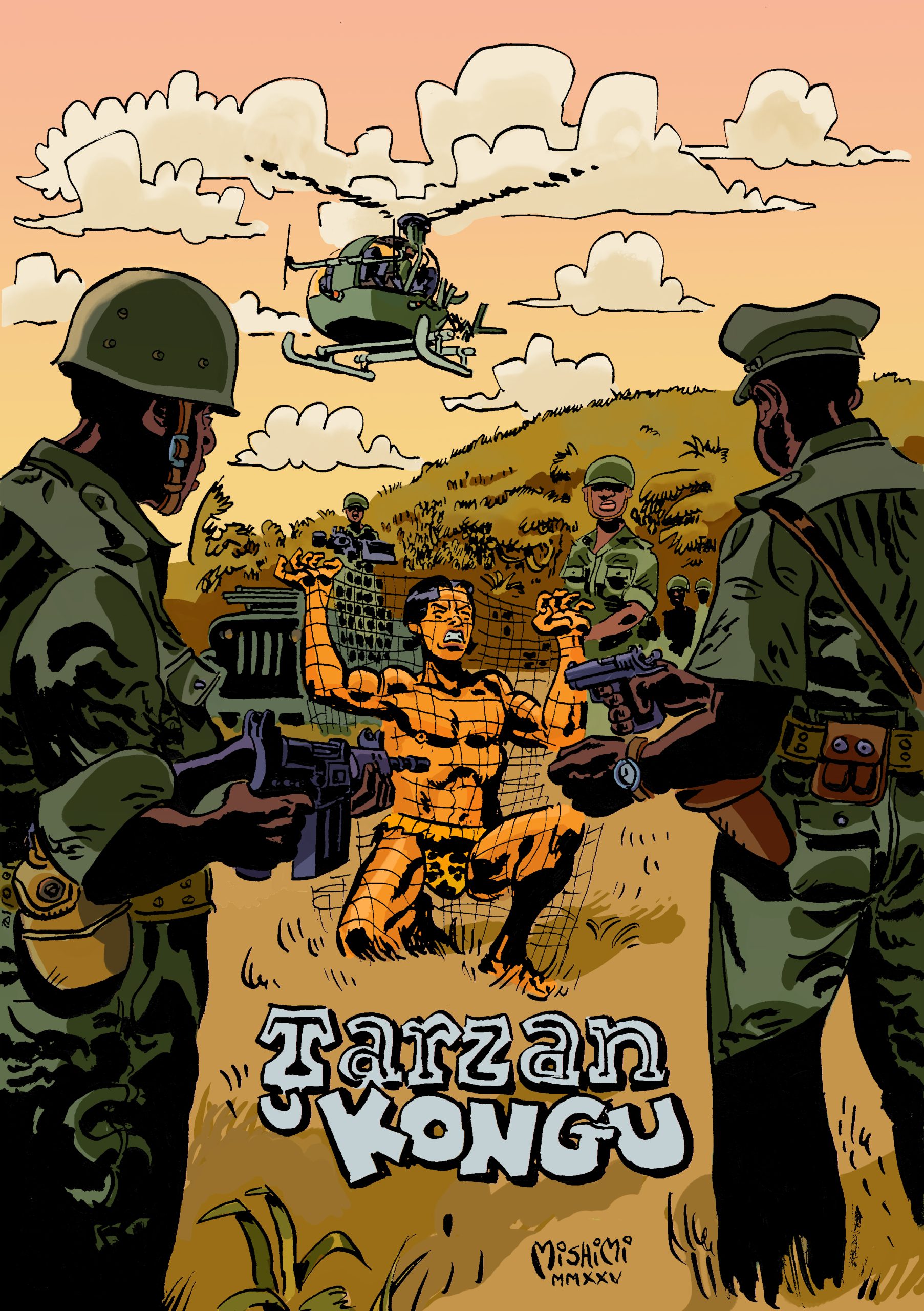 Tarzan in the Congo